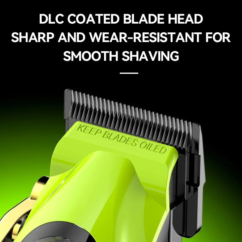 Kemei 2035 Hair Clipper Barber Professional Cordless Trimmer Magnetic