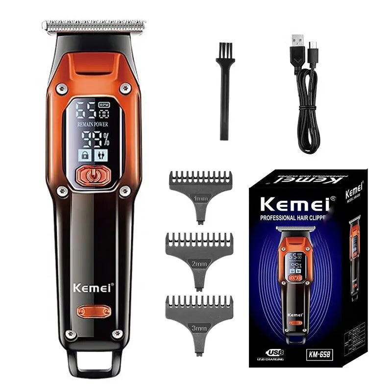Kemei Hair Trimmer Professional Barber Trimmer Electric