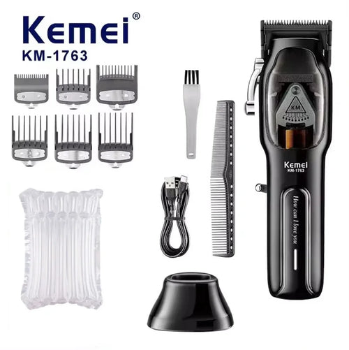 Kemei Barber High Speed Motor 9000 RPM Electric Hair Clipper